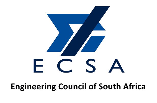 Logo of the Engineering Council of South Africa (ECSA).