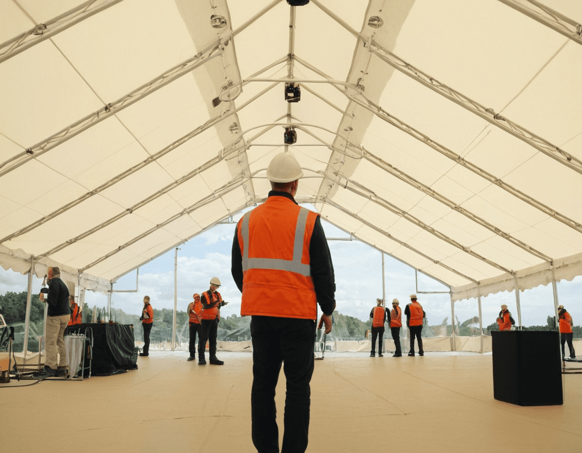 Events, Marquees, Tent and Temporary Stage Inspections and Compliance